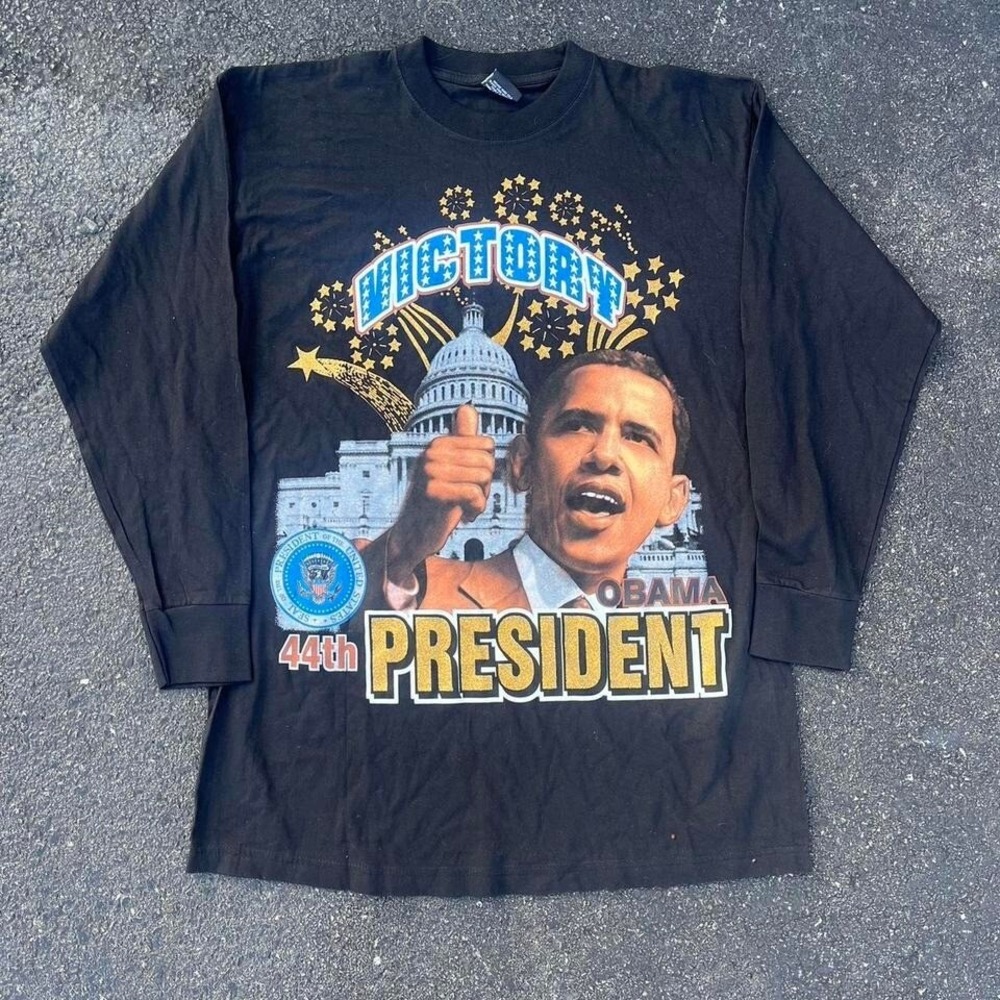 2008 Barack Obama "Presidential inauguration" Rap tee size XXL